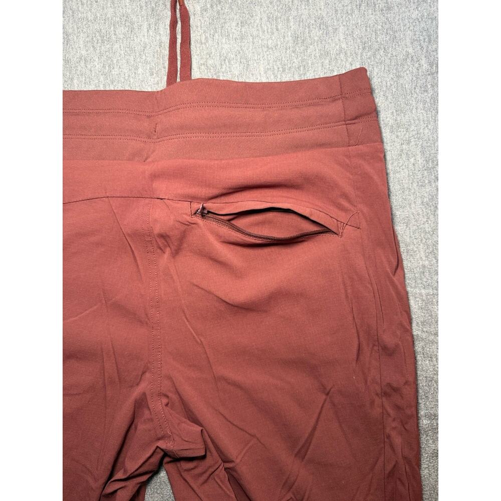 Members Mark Women’s Woven Trek Jogger-Size Medium/Burgundy/Cuffed Pants - Picture 9 of 13